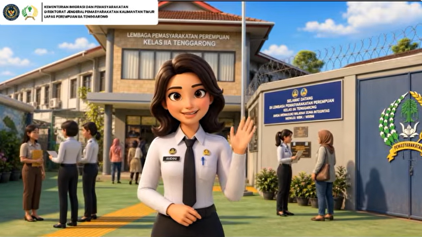 Digitalisasi Layanan Informasi Kunjungan Dan Hak  Integrasi Warga Binaan Melalui Flip Book